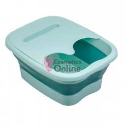 Cadita pliabila pentru pedichiura din plastic cu silicon , Cod MJ 1235885 Turcoaz